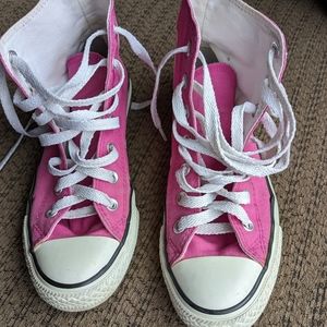 Converse high top running shoes